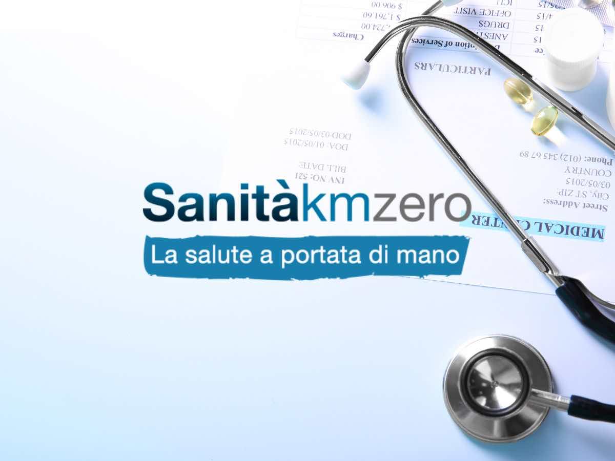 Referti medici sanità km zero logo 