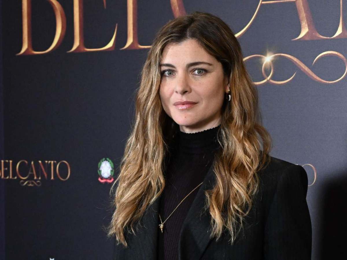 vittoria puccini alla presentazione di belcanto